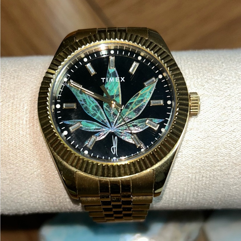 Timex x Jacquie Aiche Legacy High Life Watch Black Enamel